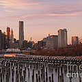 Sunset over Manhattan 