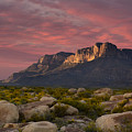 Dusk over El Capitan Guadalupe Peak
